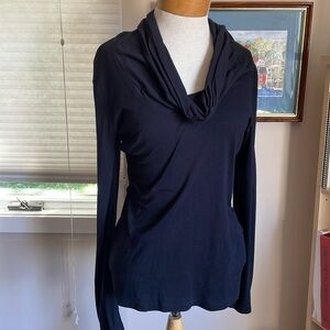 Long sleeve cowl neck t shirt